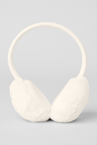 Faux Fur Ear Muff - Ivory