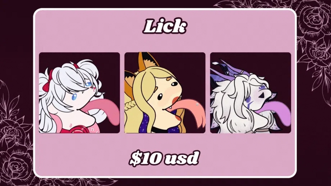 Lick Emote by MamaRose