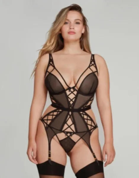 Cherise Basque in Black | Agent Provocateur New In