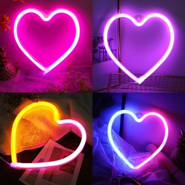 Battery/USB LED Neon Light Wall Decoration