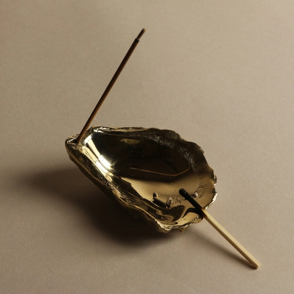 Oyster Incense Holder | Brass | Default Title