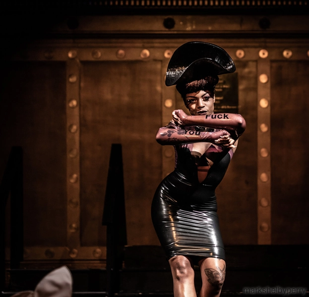 F*CK YOU Fingerless Opera Gloves — Reneé Masoomian