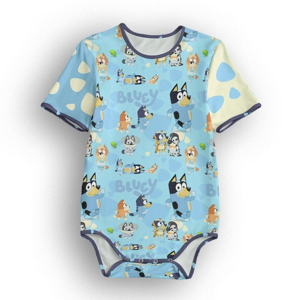 ABDL Blue Bodysuit