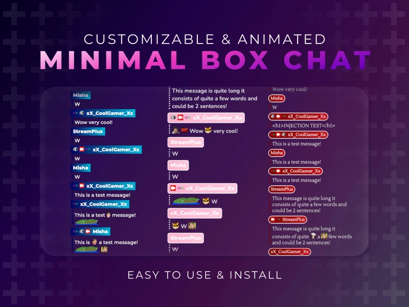 Chat Box For Game Screen