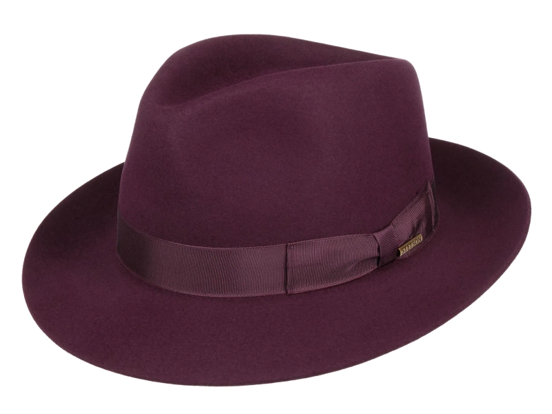 Stetson Penn Fedora Filzhut aus Haarfilz