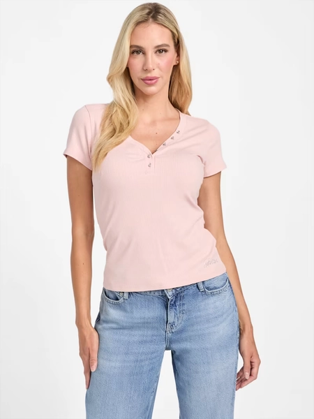 Eco Kyla Ribbed Henley