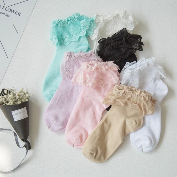 Ruffled Princess Socks