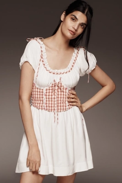 For Love & Lemons Georgia Slip in largeDress