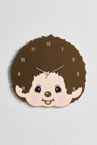 Monchhichi Head Shape Wall Clock