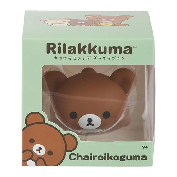 Rilakkuma Chairoikoguma San-X Original Laydown Vinyl Figurine Toy