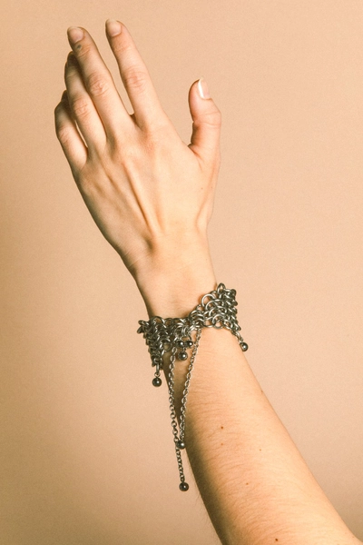 du coup bracelet — cotte de mailles