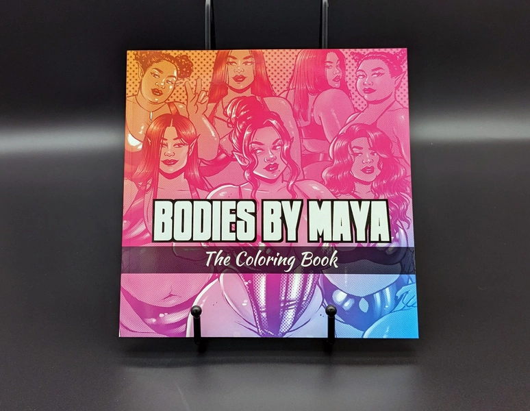 Bodies By Maya - The Coloring Book | plus size coloring book