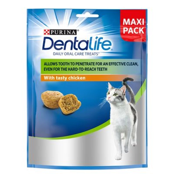 PURINA Dentalife Cat Dental Snacks - Chicken x8