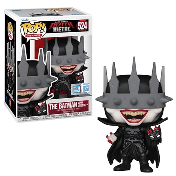 Funko POP! Heroes Dark Nights: Death Metal The Batman Who Laughs Vinyl Figure, 4.45 inches