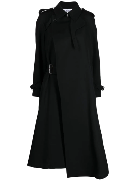 Comme Des Garçons notched-lapels wool coat  | M