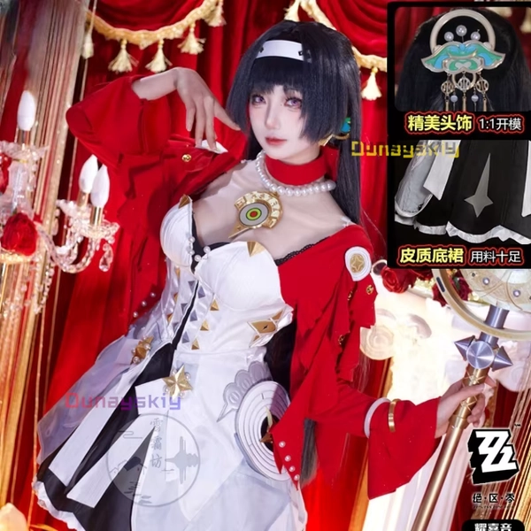 Astra Yao Cosplay Zenless Zone Zero Dress Women Costume Astra Cos Game Anime Party Uniform Hallowen Play Role Clothes Clothing - AliExpress 200000532