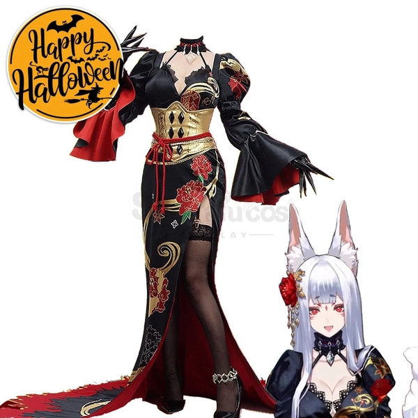 Halloween Cosplay NIJISANJI Cosplay Vtuber Nina Kosaka Cosplay Costume