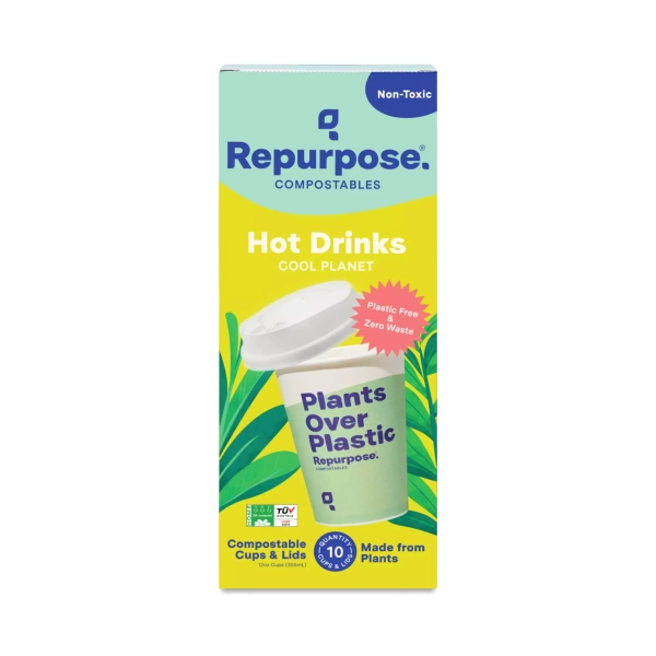 Compostable 12oz Cup & Lid Set