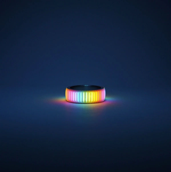Glow Ring In Rainbow Color