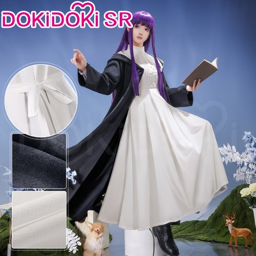 【Ready For Ship】DokiDoki-SR Anime Frieren: Beyond Journey's End Cosplay Fern Costume | S-Ready For Ship