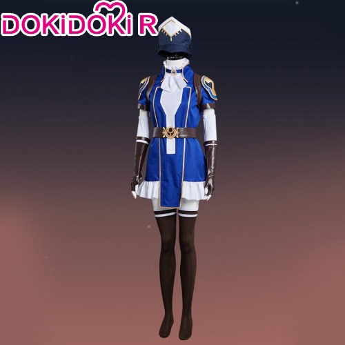 DokiDoki-R Game Cosplay League of Legends Caitlyn Cosplay Costume Arcane LOL | M