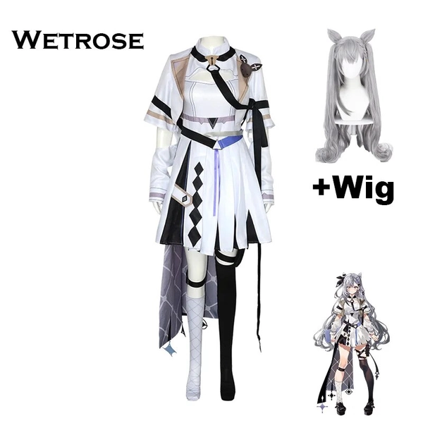 [Wetrose] In Stock Vestia Zeta Hololive ID Indonesia Vtuber Cosplay Costume Classic Formal Dress