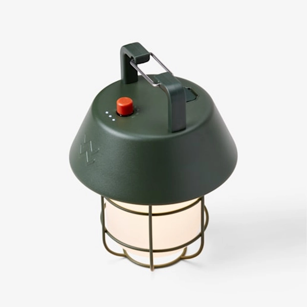 Hanging Camp Lantern |  Lichen Green