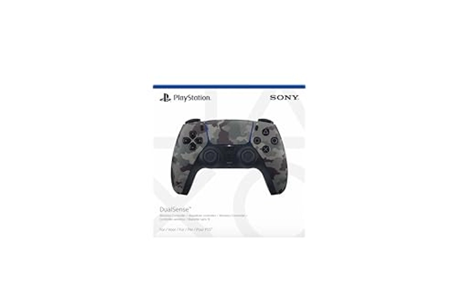 PlayStation 5 DualSense Wireless Controller - Grey Camo