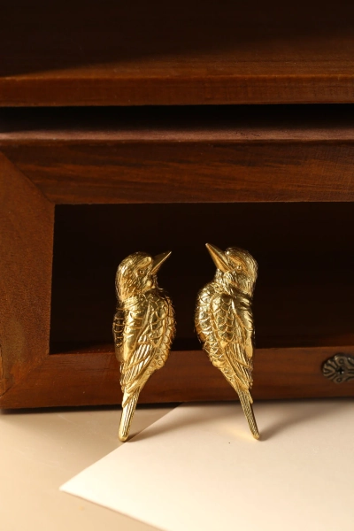 Solid Brass Birds Cabinet Handles Knobs, Bird Dresser Knob, Animal Drawer Vintage Knob, DIY Wardrobe Closet Pulls Handle, Cabinet Hardware - Etsy UK