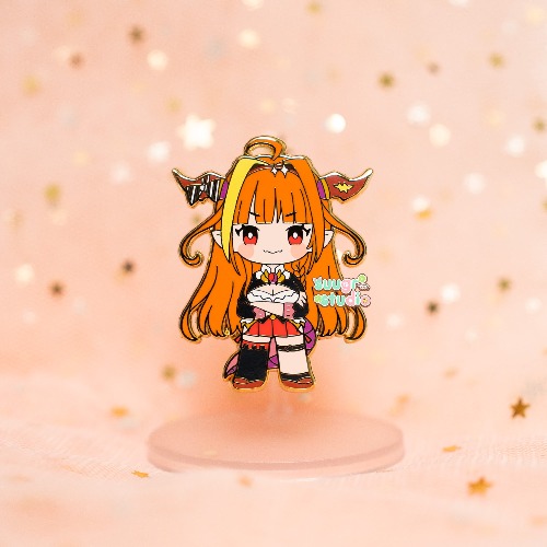 Hololive Vtuber Kiryu Coco Enamel Pin, Fan Merch - [A Grade] / Locking Clasps