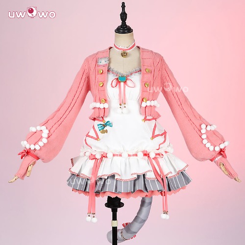 Uwowo Collab Series: Love Live! Nozomi Tojo Cats Day Cosplay Costume - 【Pre-sale】S