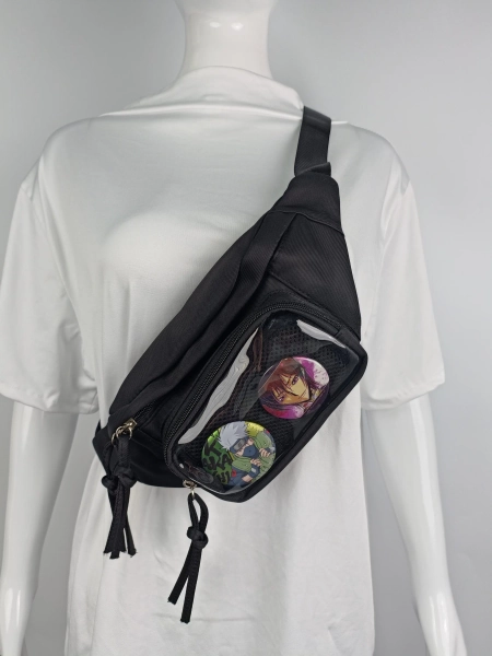 Doll Badge Display Ita Bag, Handmade Ita Bag Crossbody, Crossbody Ita Bag, Streetwear, Ita Crossbody Bag, Pin Display Bag