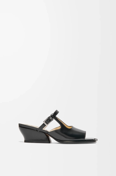 Loewe Onda open-toe mule in brushed calfskin