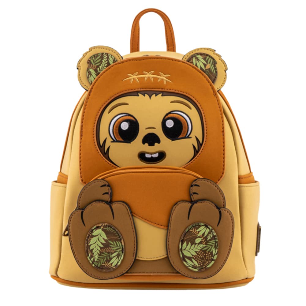 Loungefly Star Wars Wicket Ewok Double Strap Shoulder Bag 