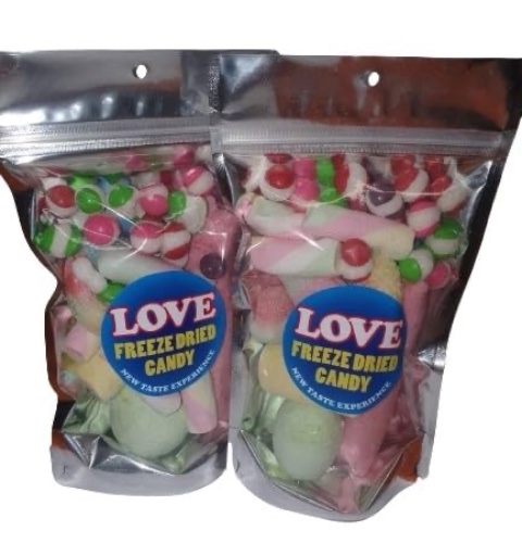 Freeze dried mixed candy bags x 2