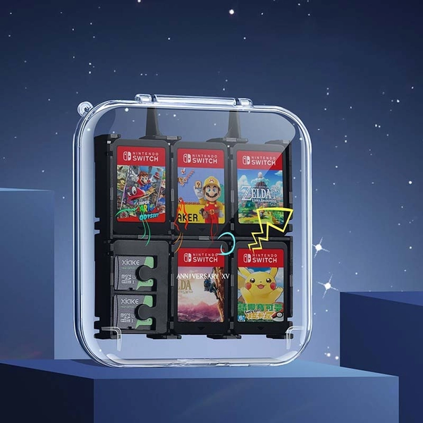 Transparent Switch Game Card Holder