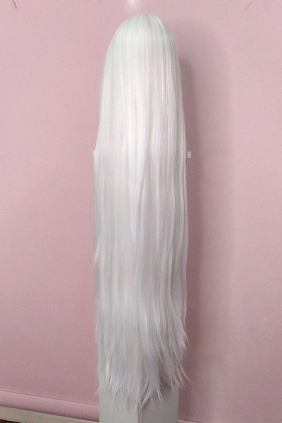 Peluca Blanca 100 cm (High Quality - Marca Lolii Loh)
