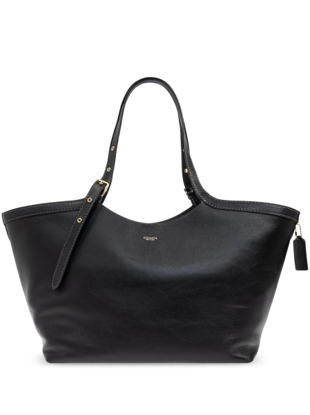 Coach Gramercy Tote Bag | Black Leather