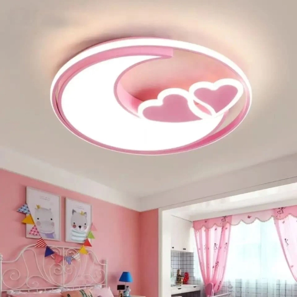 Lovecore Moon Ceiling Light