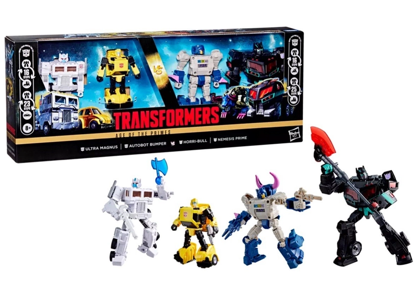 🔥PRE-ORDER🔥Transformers Age of the Primes Action Figure 4-Pack EXCLUSIVE