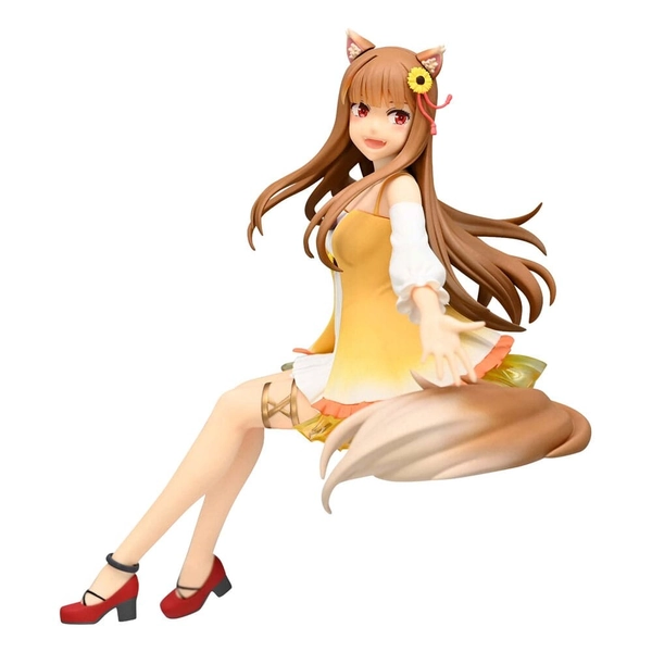 Ookami to Koushinryou: Merchant Meets the Wise Wolf - Holo - Noodle Stopper Figure - Himawari One Piece ver. (FuRyu) - Brand New