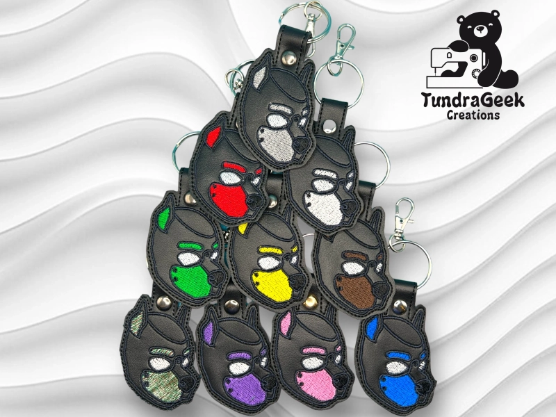 Pup Hood Keychain