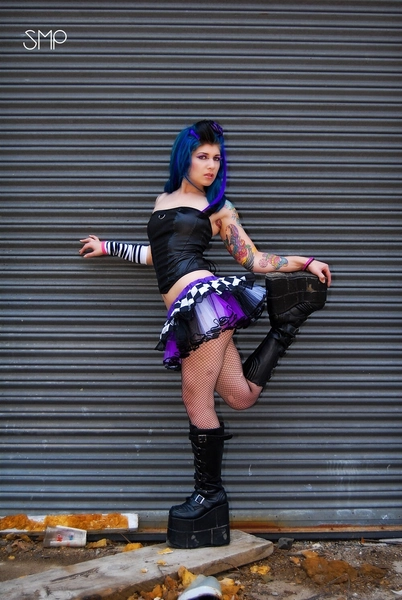 Purple Checkerboard Roller Derby GoGo Mini Tutu Adult All Sizes MTCoffinz