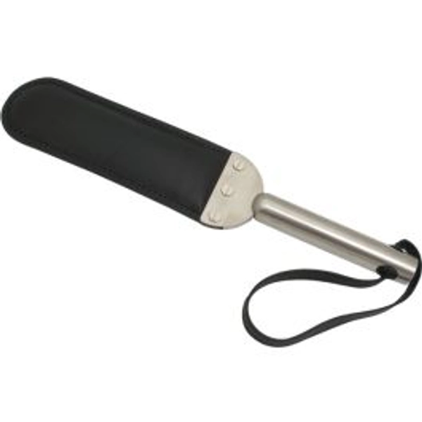Mister B Impact Leather Paddle Padded Small