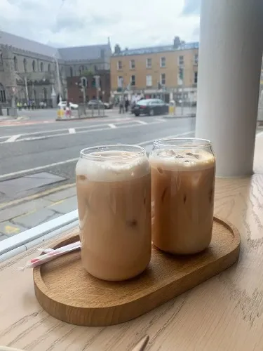 iced chai n breakky