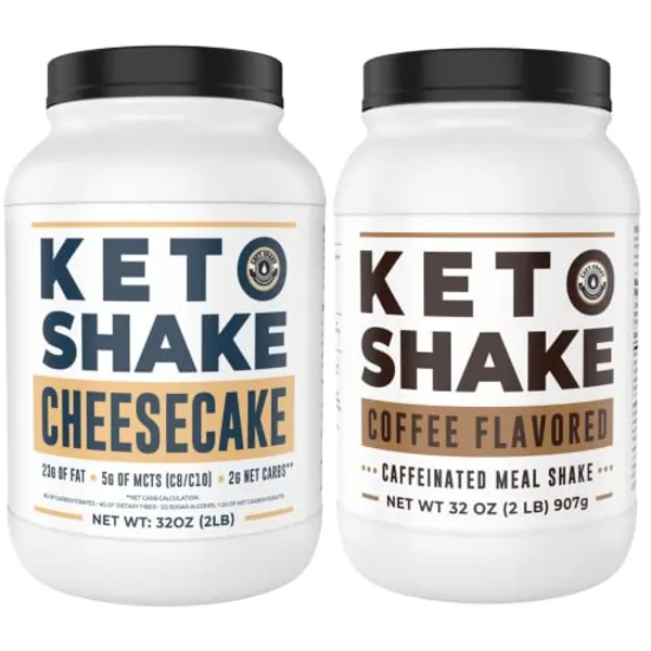 Keto Cheesecake and Keto Coffee Meal Replacement by Left Coast Performance
