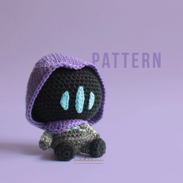 PDF PATTERN | Shadow Agent Amigurumi