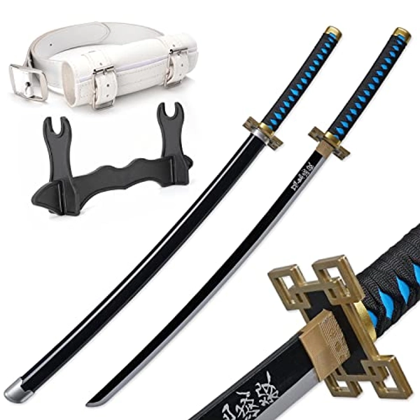 Zisu Demon Slayer Sword, About 41 inches, Hashira Pillars & Protagonist Katana for Cosplay Purpose, Anime Original Texture