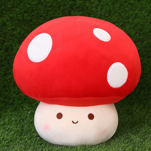 Cute Mushroom Succulent Plush Toys - Purple / 23cm