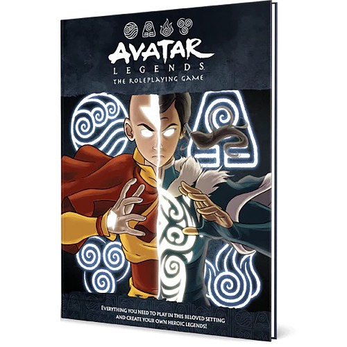 Avatar Legends The Roleplaying Game: Core Book - Hardcore RPG Book, Adventure Across The Four Nations, Full Color, Rated Everyone, 3-6 Players, 2-4 Hour Run Time